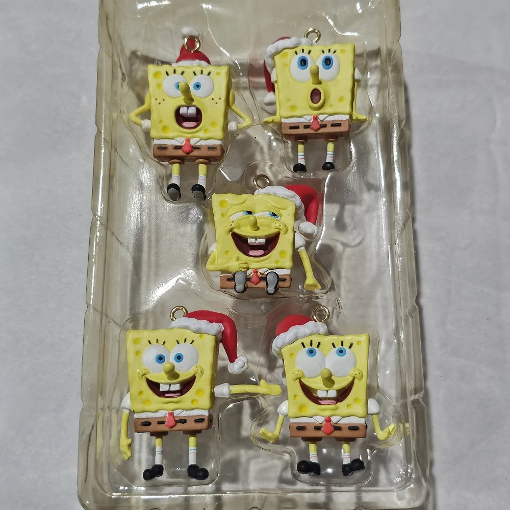 SpongeBob SquarePants Holiday Ornaments Nickelodeon L👀K Christmas in July